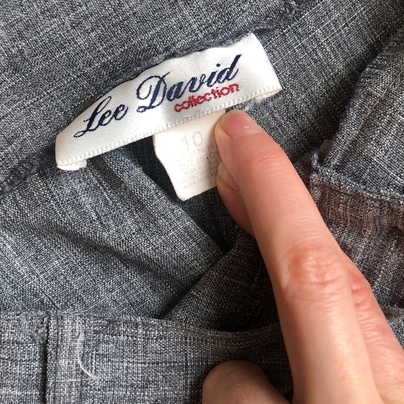 Grey Tailored Trousers - Picture 4 of 6